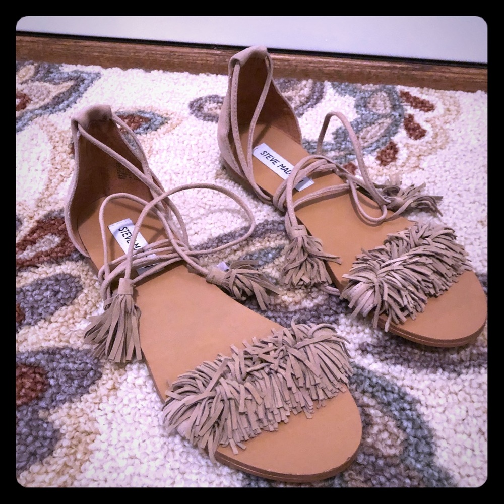 Steve Madden tan sandals 👡
